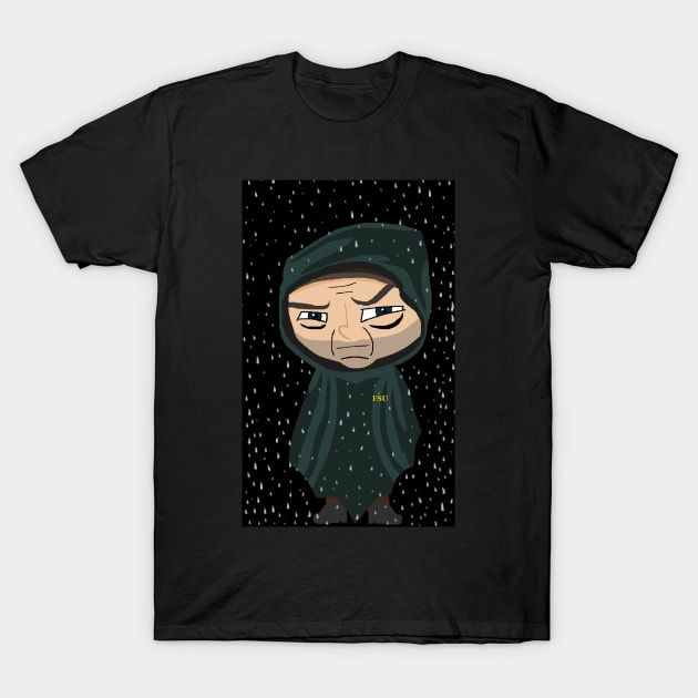 unbreakable (david dunn in the rain) T-Shirt by Moonsong